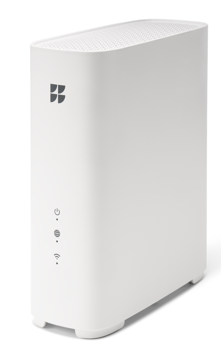 Front view of the GFiber Wi-Fi 6E Router (GR6EXX0C)