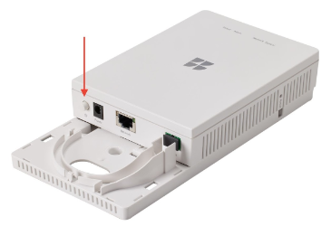 GFIber Fiber Jack with power button highlighted