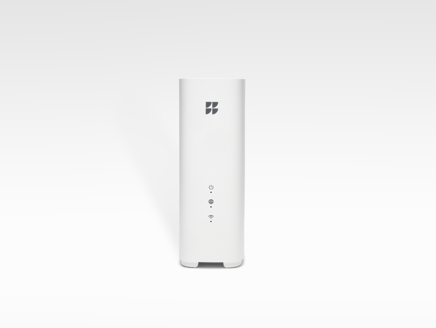 Front view of the GFiber Wi-Fi 6E Router (GR6EXX0C)