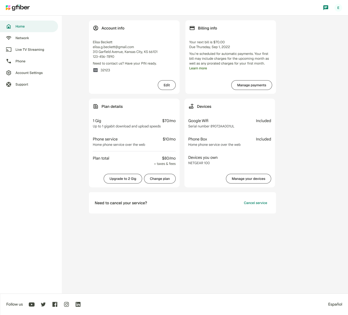 Portal homepage - no appointment.png