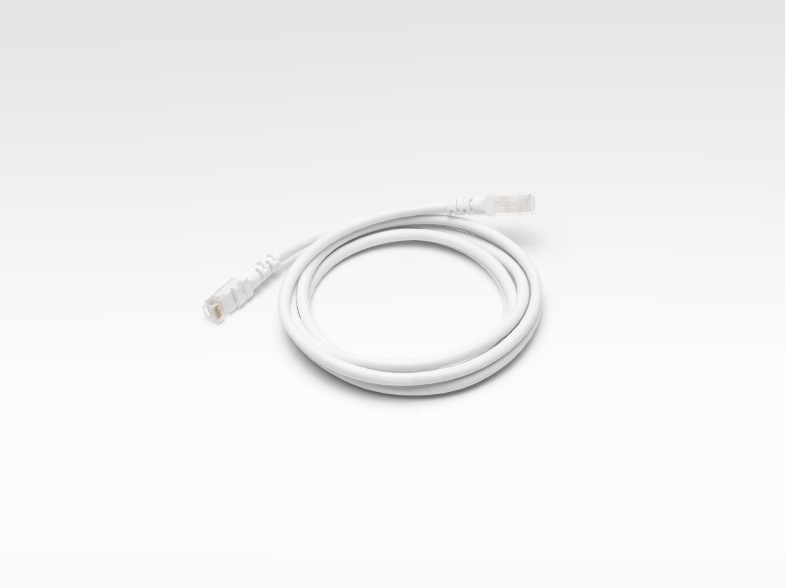 GFiber white Ethernet cable